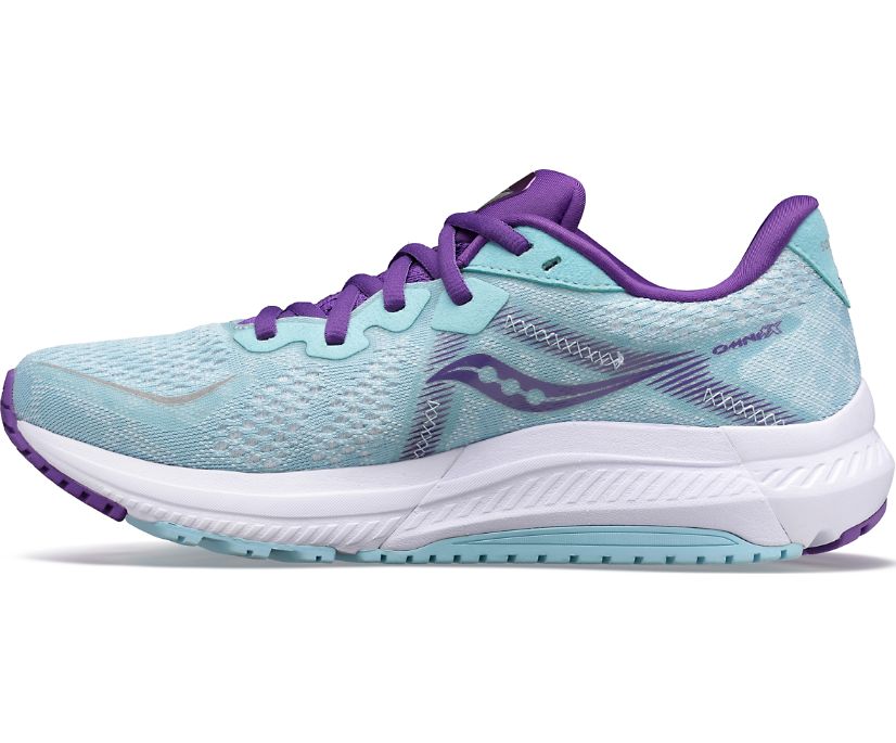 Saucony Omni 20 Women's Running Shoes Turquoise / Purple | AU 181NWYB